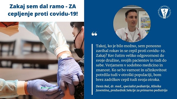 Denis Baš, dr. med., specialist pediatrije, Klinika Juventina, predsednik Sekcije za primarno pediatrijo