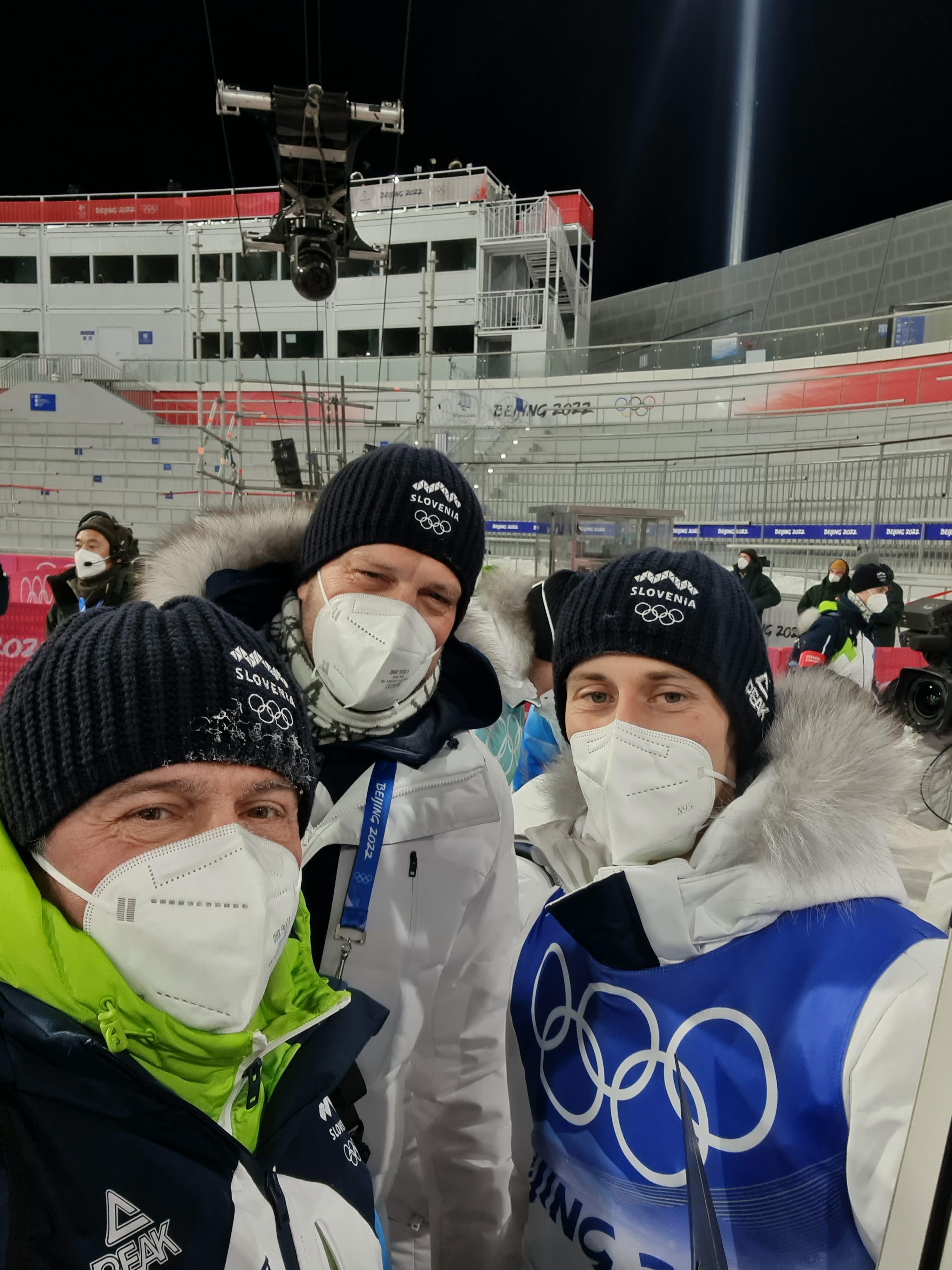 Peter Prevc in Matej Drobnič